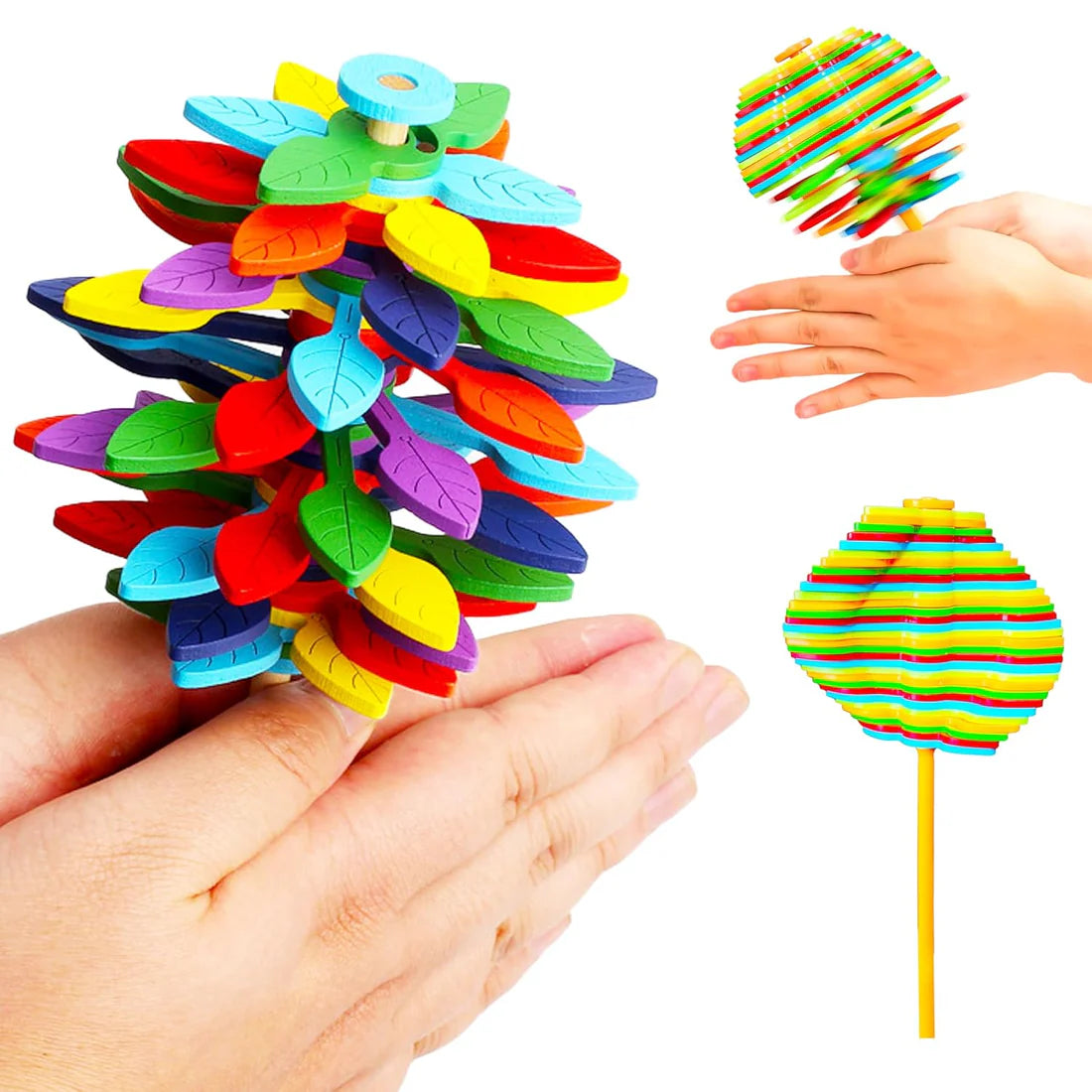 Spin Flower Candy Toy – Stress Relief & Educational Fun