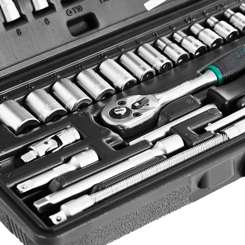 Socket Set – 46 Pcs 1/4" Drive Tool Kit | RaceVault