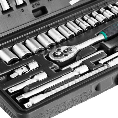 Socket Set – 46 Pcs 1/4" Drive Tool Kit | RaceVault