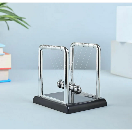 Newton Cradle-Classic Stress-Relief Desk Toy for Office-Square