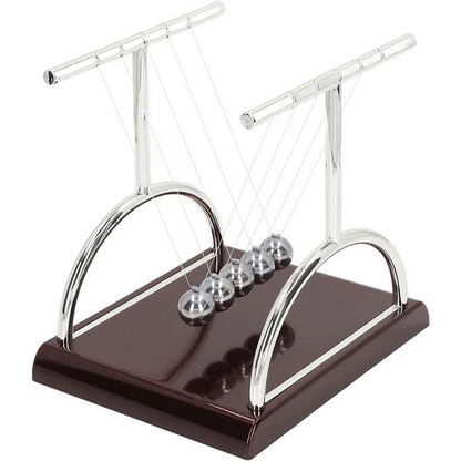 Newton Cradle-Classic Stress-Relief Desk Toy for Office-Square