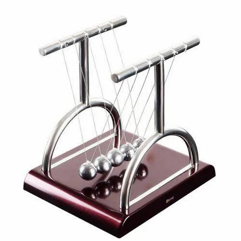 Newton Cradle-Classic Stress-Relief Desk Toy for Office-Square