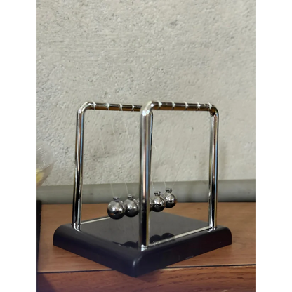 Newton Cradle-Classic Stress-Relief Desk Toy for Office-Square